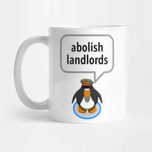 Abolish Landlords - Club Penguin Mug